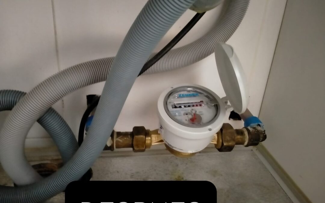 Cambio de contador de agua